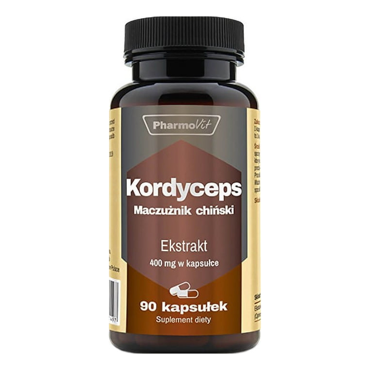 Pharmovit Kordyceps Maczużnik chiński suplement diety 90 kapsułek 400mg