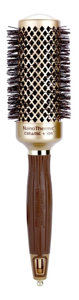 Nano thermic ceramic+ion round thermal hairbrush szczotka do włosów nt-44