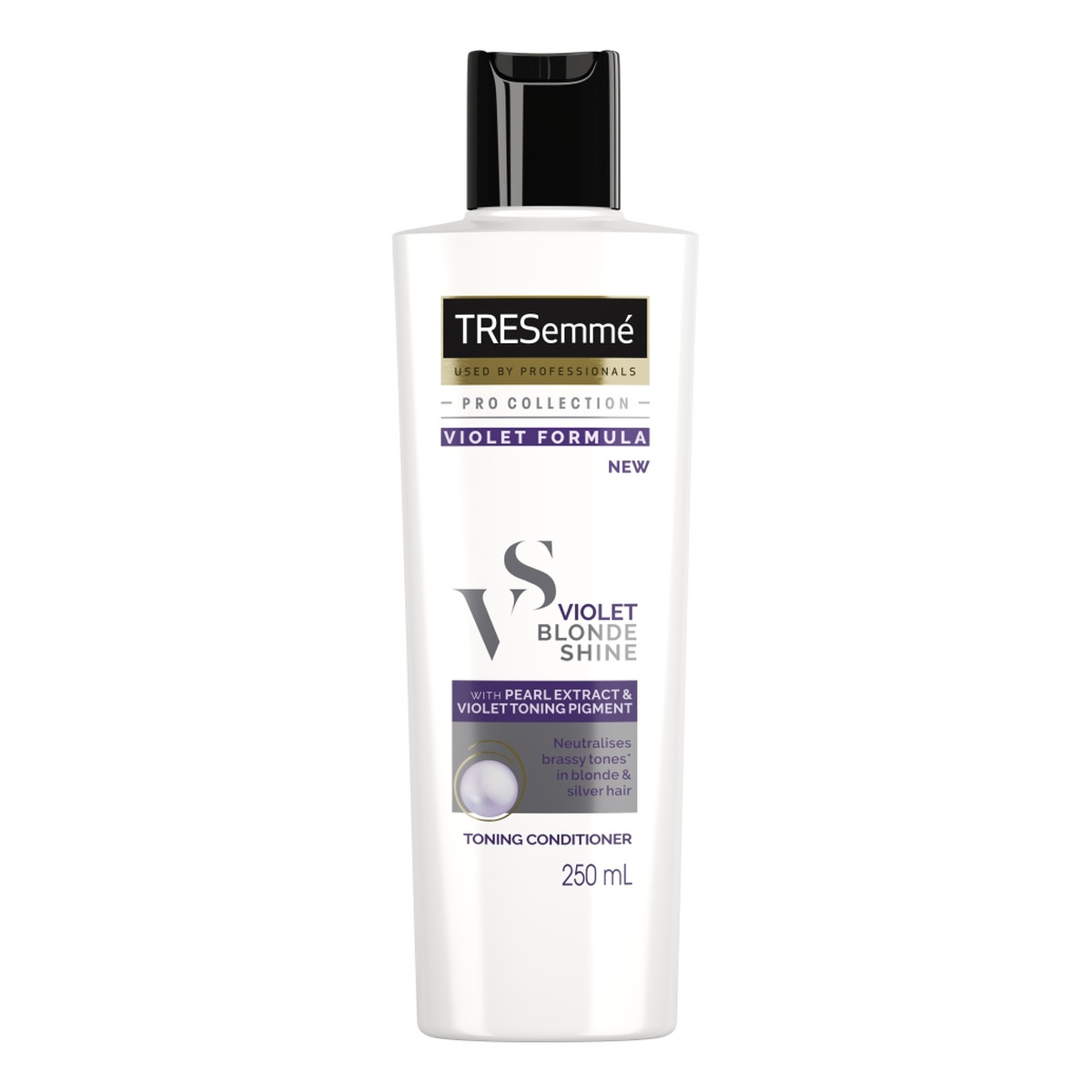 TRESemme Violet Blonde Shine Toning Conditioner tonująca odżywka do włosów blond rozjaśnionych i siwych 250ml