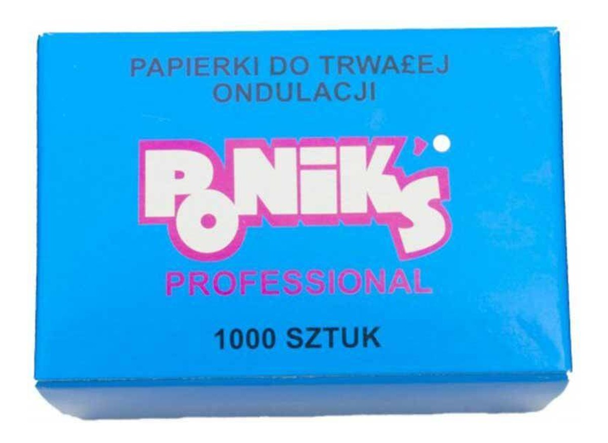 Papierki do trwałej ondulacji 1000szt