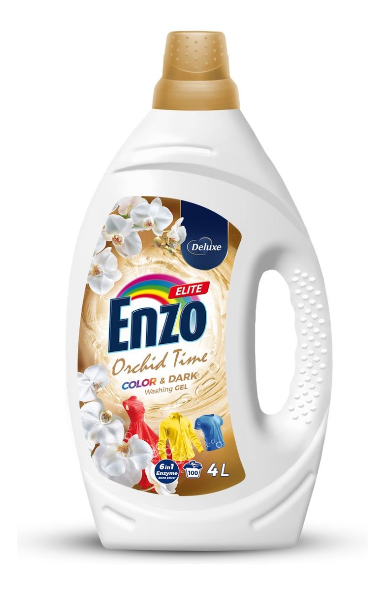 Żel do prania tkanin kolorowych Orchidea