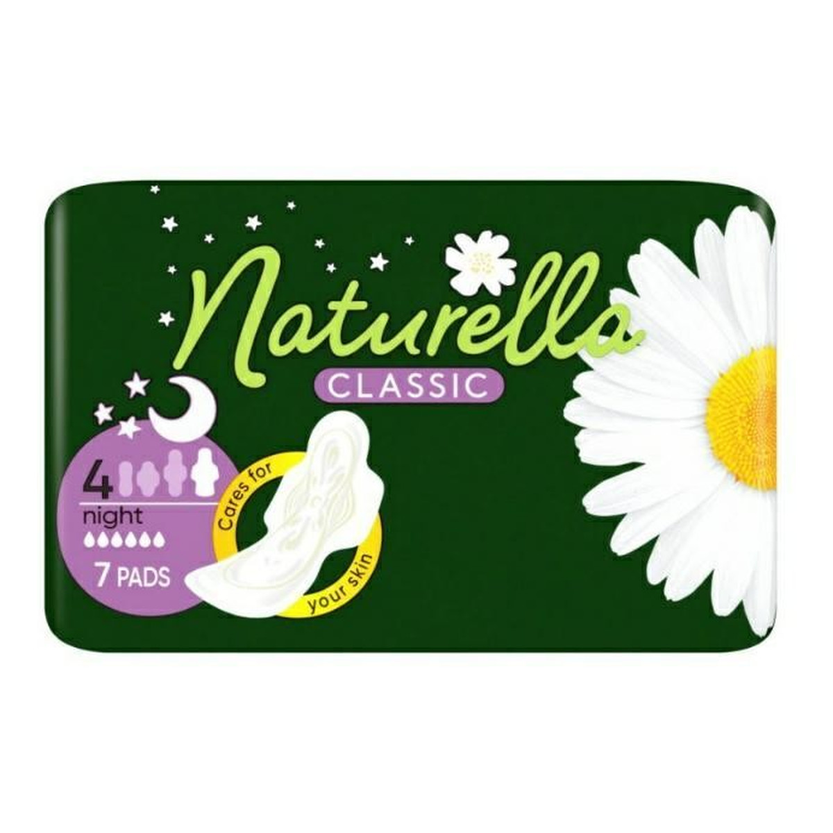 Naturella Classic Podpaski Night ze skrzydełkami 1 op.-7 sztuk