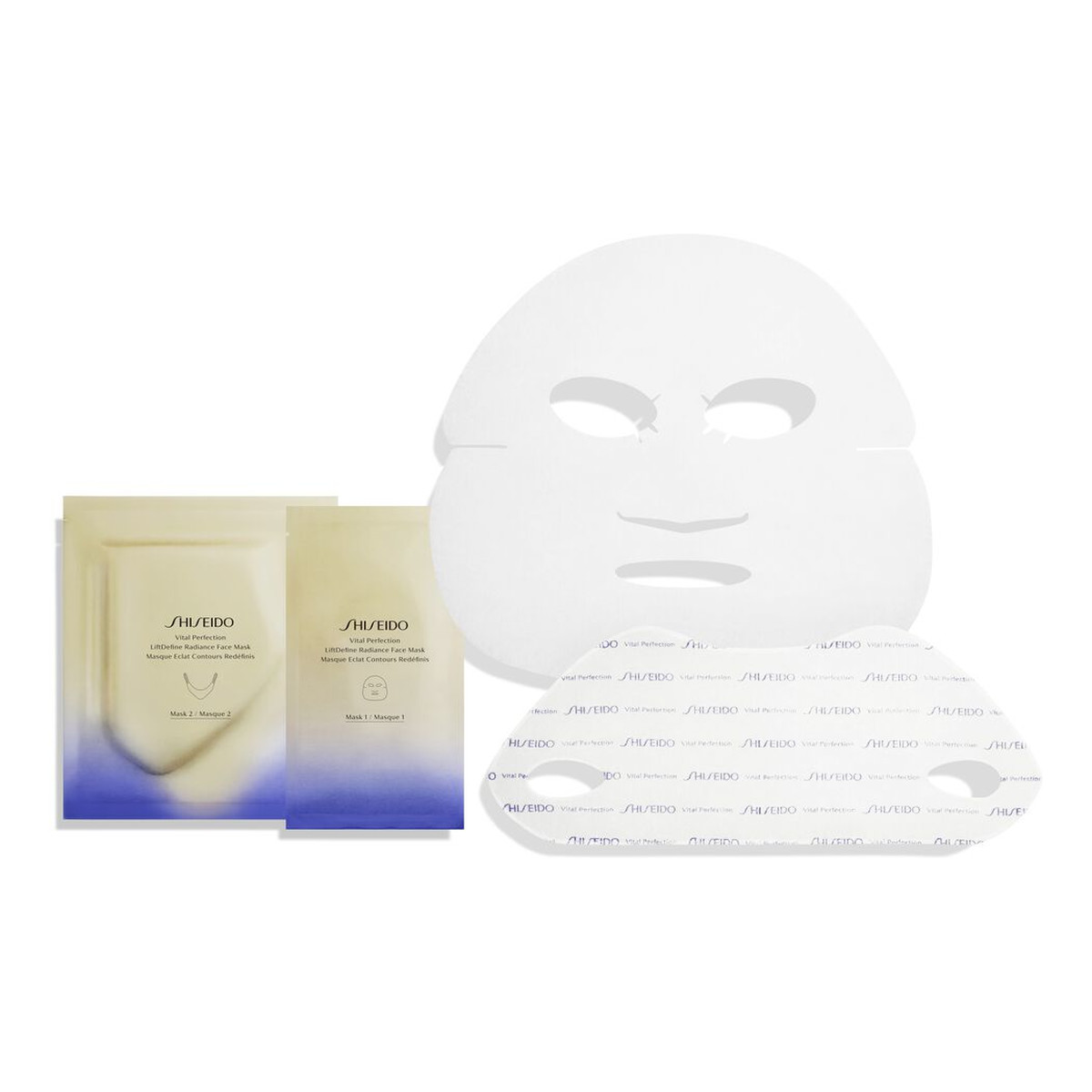 Shiseido Vital Perfection LiftDefine Radiance Face Mask liftingująca maseczka w płachcie 12szt