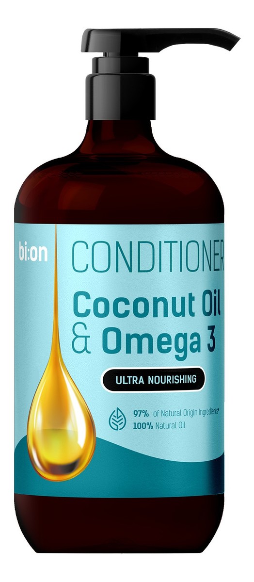 Bio naturell odżywka z olejem kokosowym i omega3