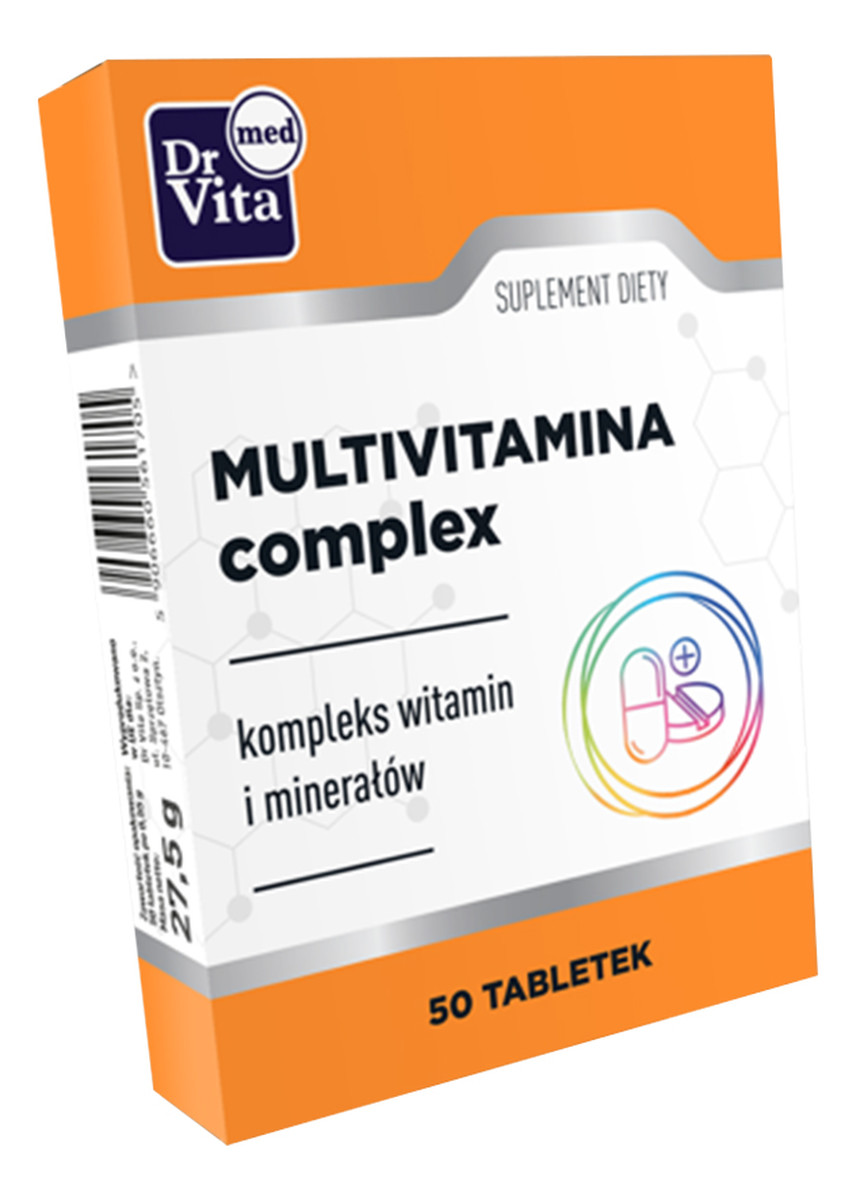 Multivitamina complex suplement diety 50 tabletek