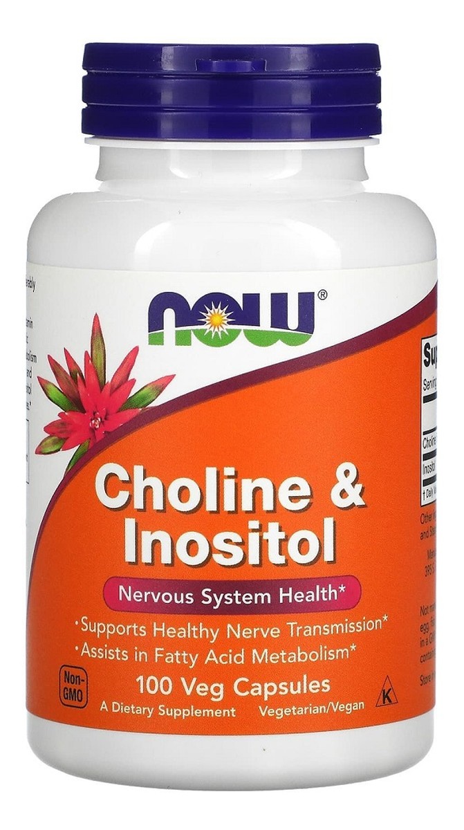 Choline inositol suplement diety 100 kapsułek