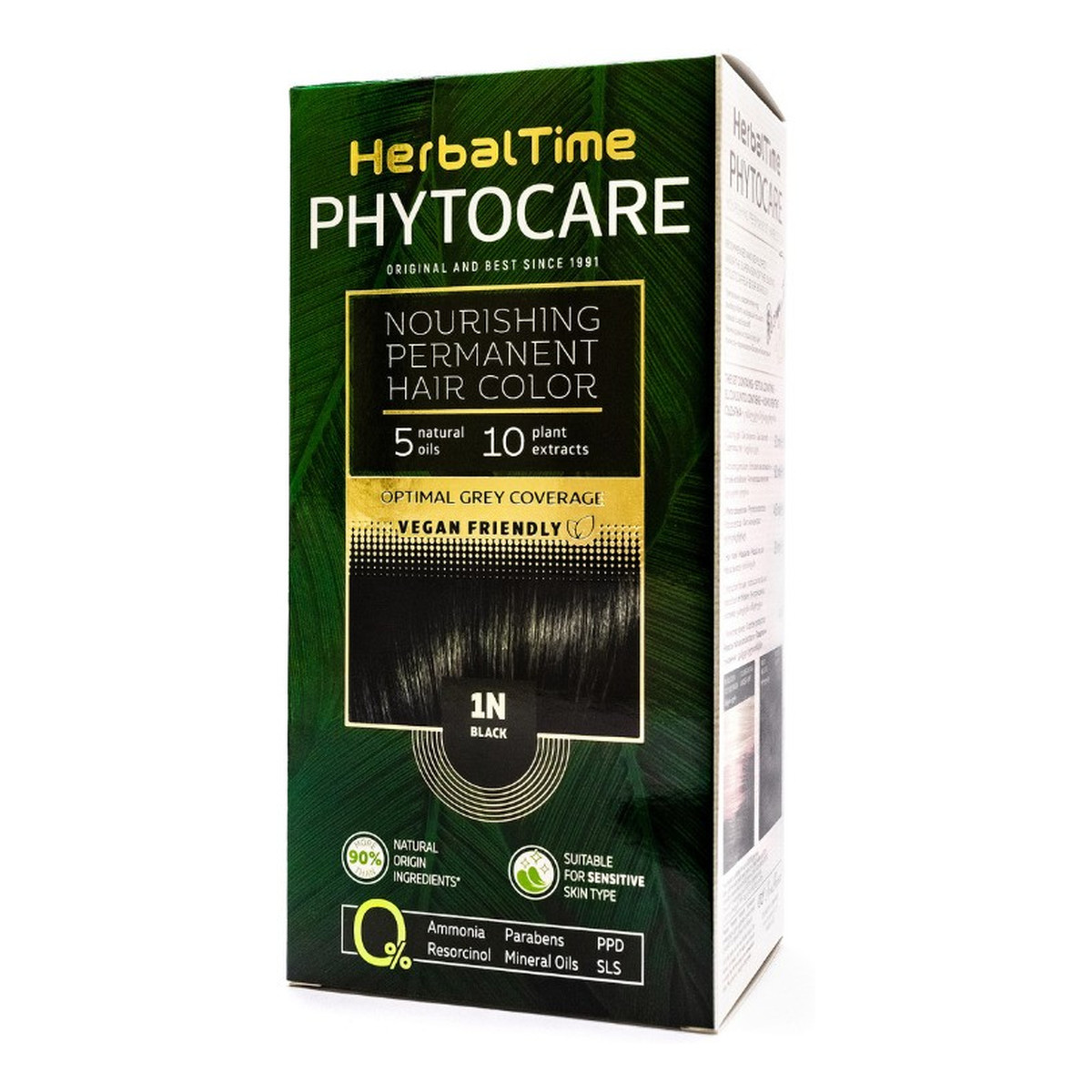 Herbal Time Phytocare Farba do włosów naturalna