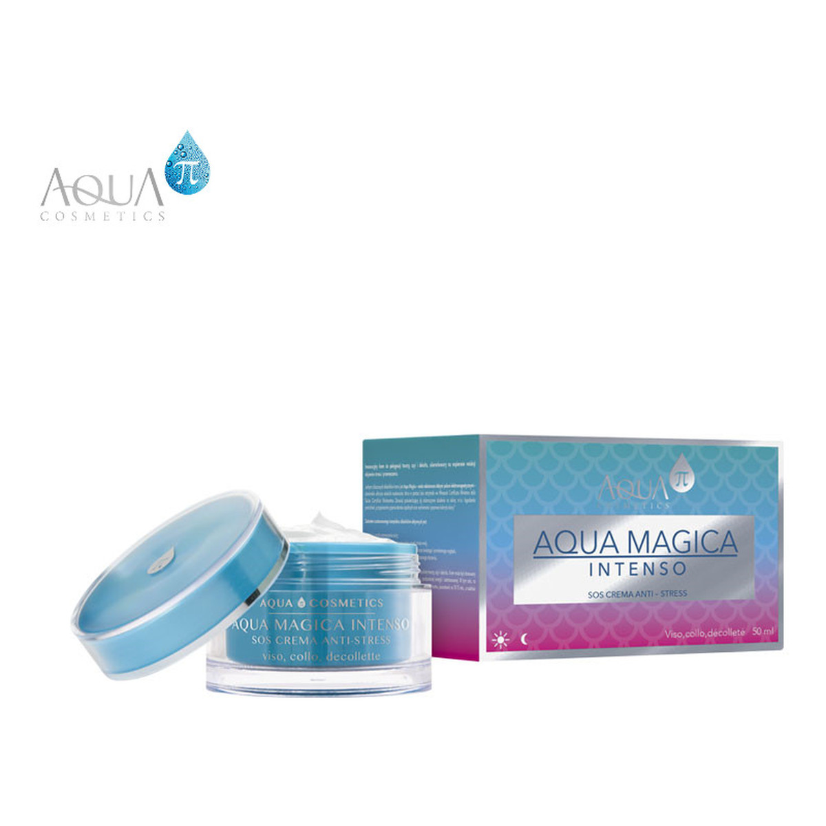 Aqua Pi SOS CREMA ANTI-STRESS Krem – maska Redukujący oznaki zmęczenia i stresu 50ml
