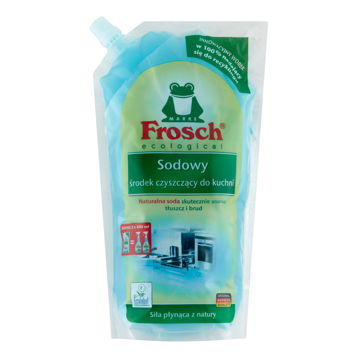Frosch Ecological Sodowy środek czyszczący do kuchni zapas 1000ml