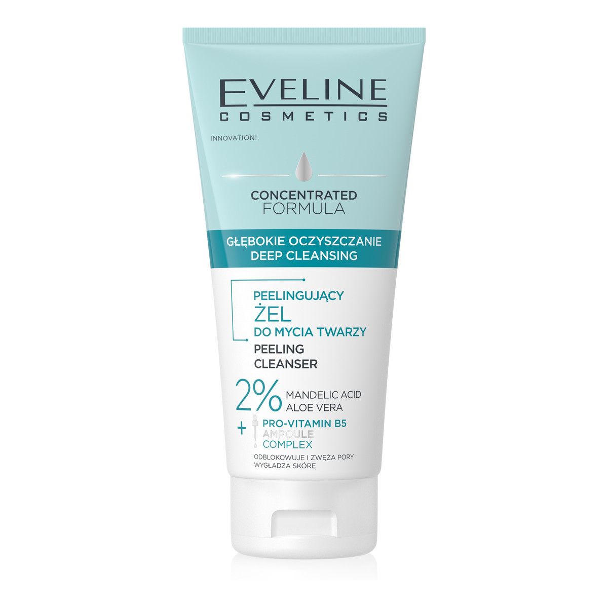 Eveline Cosmetics Skoncentrowana formuła peeling do mycia twarzy 150ml