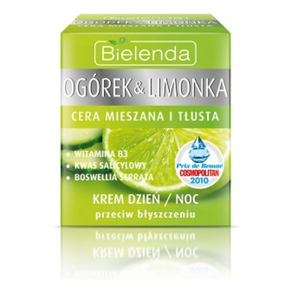 Bielenda Ogórek i Limonka Nawilżający Krem Matujący Na Dzień i Na Noc 50ml