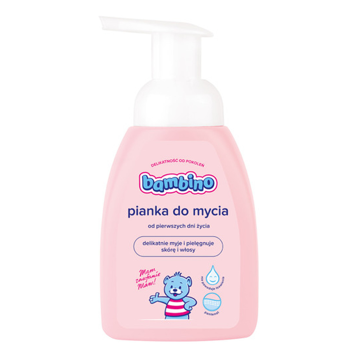 Bambino Pianka do mycia ciała i włosów dla dzieci i niemowląt 250ml