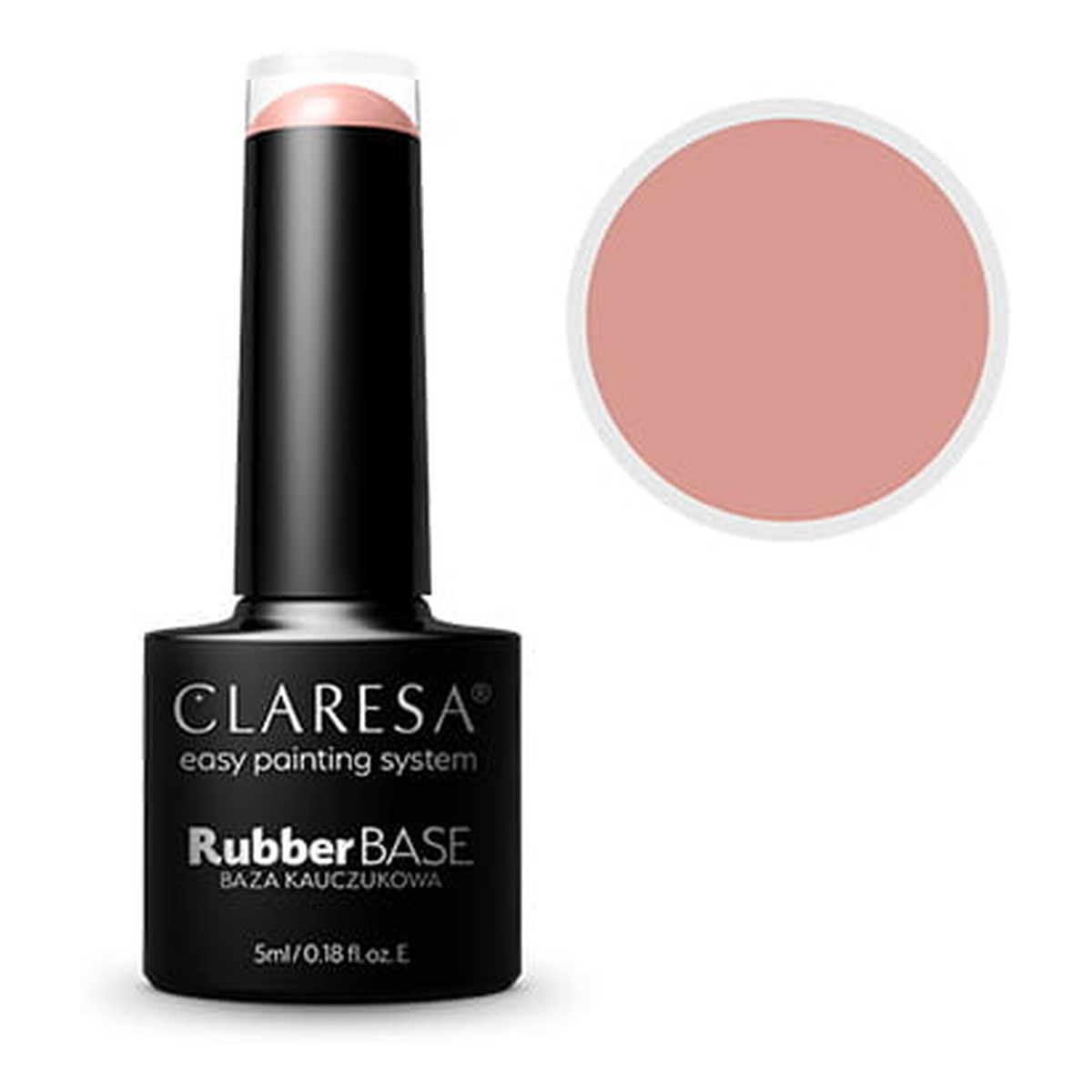 Claresa Rubber base Baza kauczukowa do paznokci 5ml