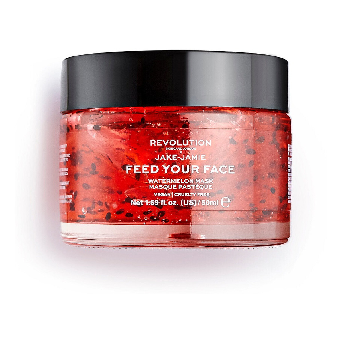 Revolution Skincare x jake jamie watermelon hydrating face mask nawilżająca maseczka do twarzy 50ml