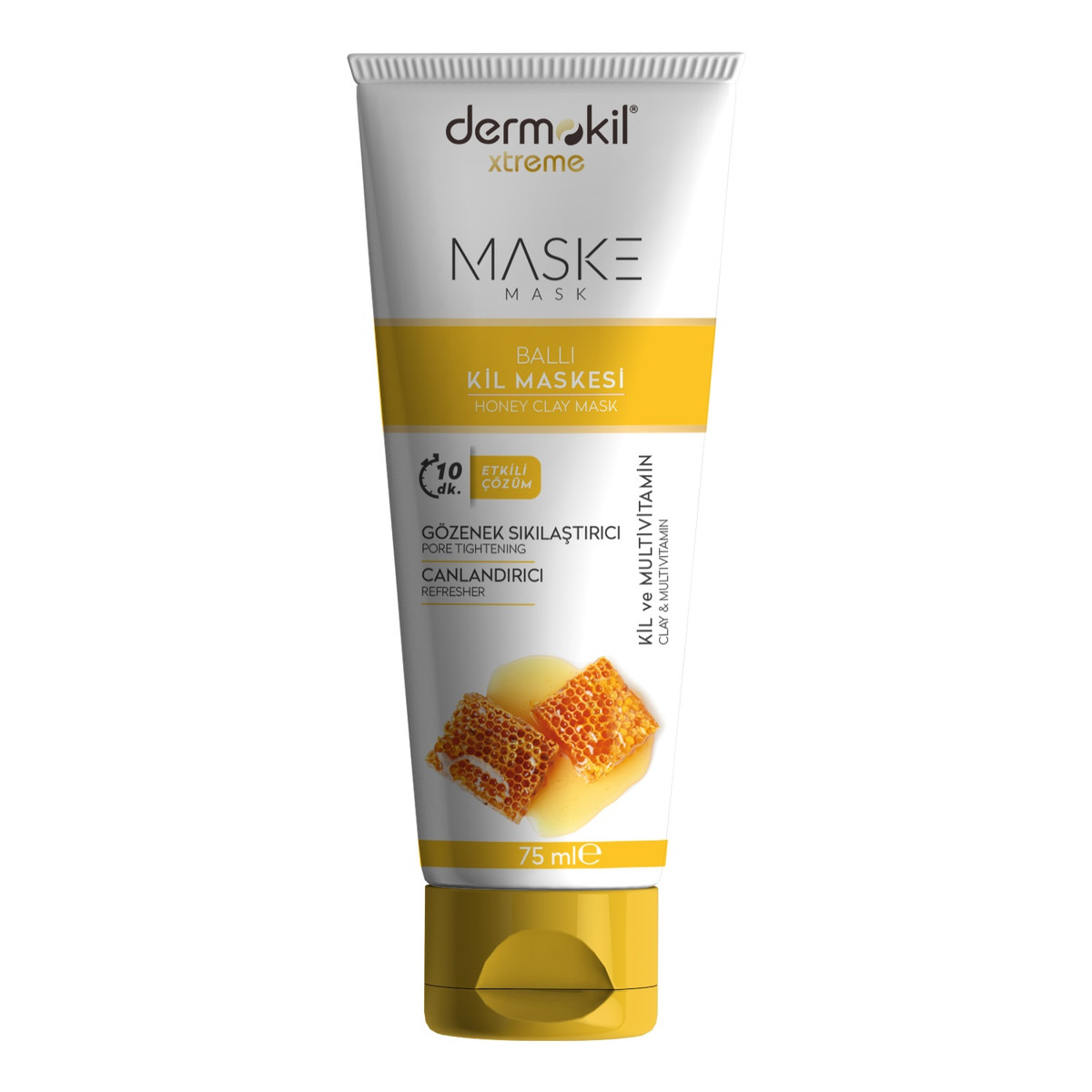 Dermokil Xtreme honey clay mask maska z glinki miodowej 75ml