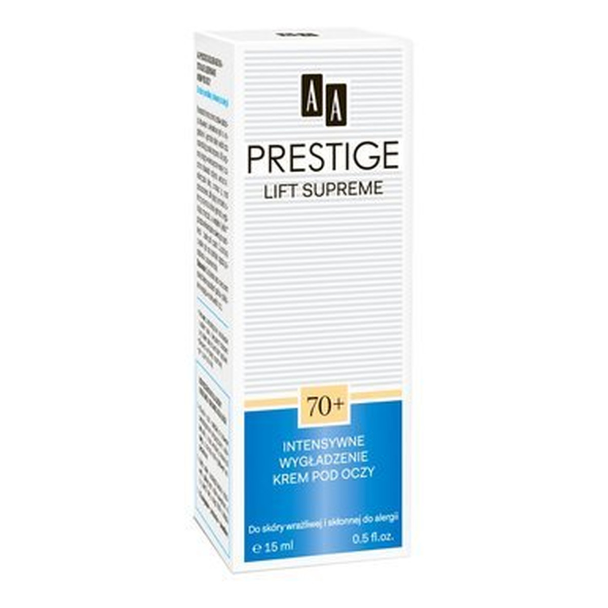 AA Prestige Lift Supreme 70+ Intensywne Wygładzenie Krem Pod Oczy 15ml
