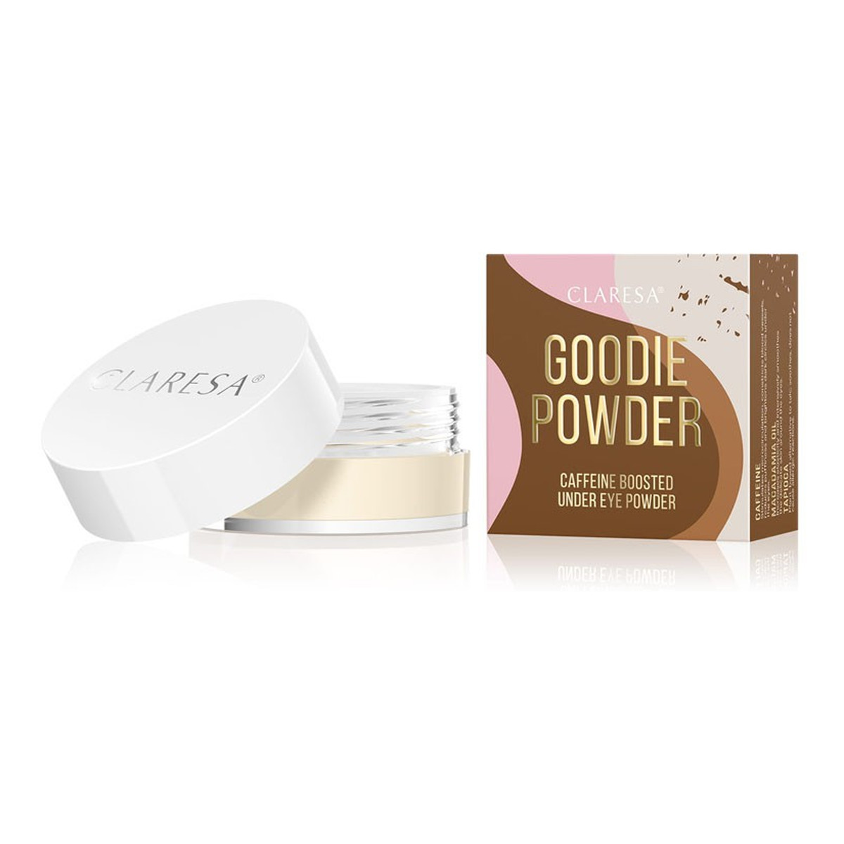 Claresa Goodie Powder Puder Pod Oczy z Kofeiną 6g