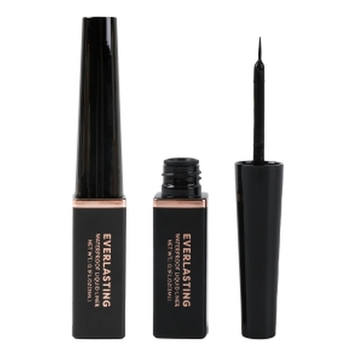 Profusion Everlasting Waterproof Liquid Liner Wodoodporny eyeliner w płynie Midnight Black 3ml