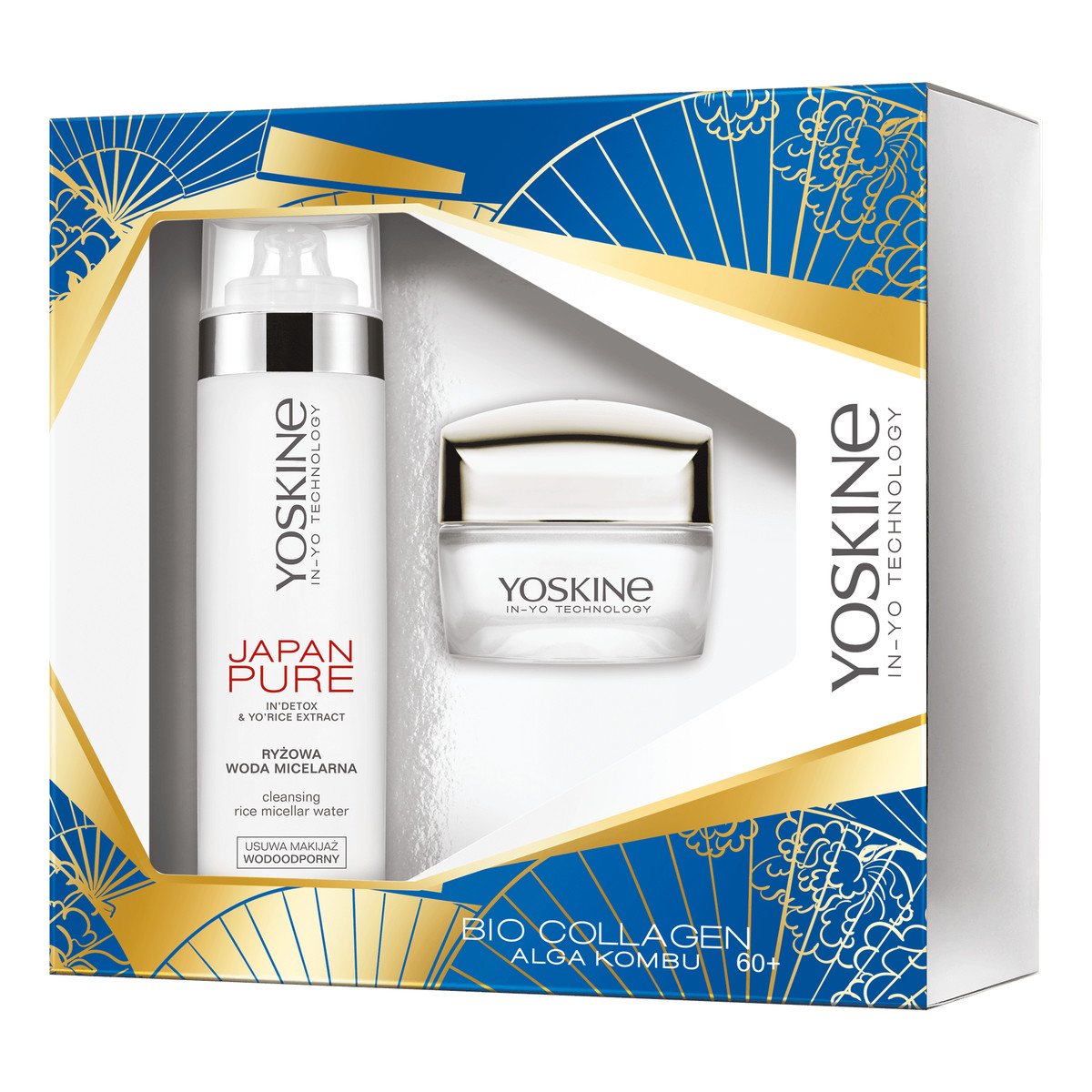 Yoskine Zestaw prezentowy Bio Collagen (krem na dzień 60+woda micelarna ) 200ml