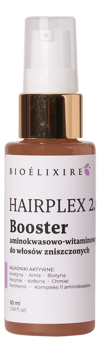 Hairplex 2.0 booster aminokwasowo-witaminowy do włosów zniszczonych