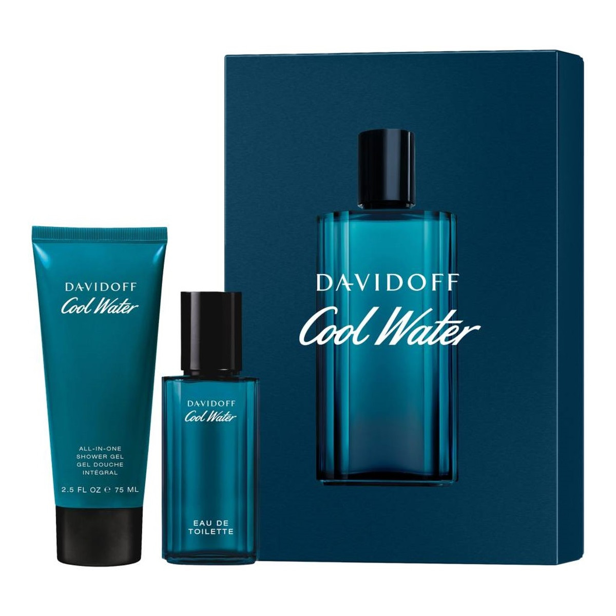 Davidoff Cool Water Men Zestaw woda toaletowa spray 40ml + żel pod prysznic 75ml