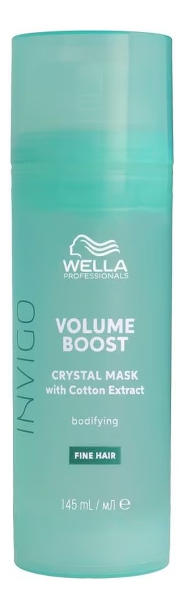 Invigo volume boost crystal mask krystaliczna maska dodająca włosom objętości