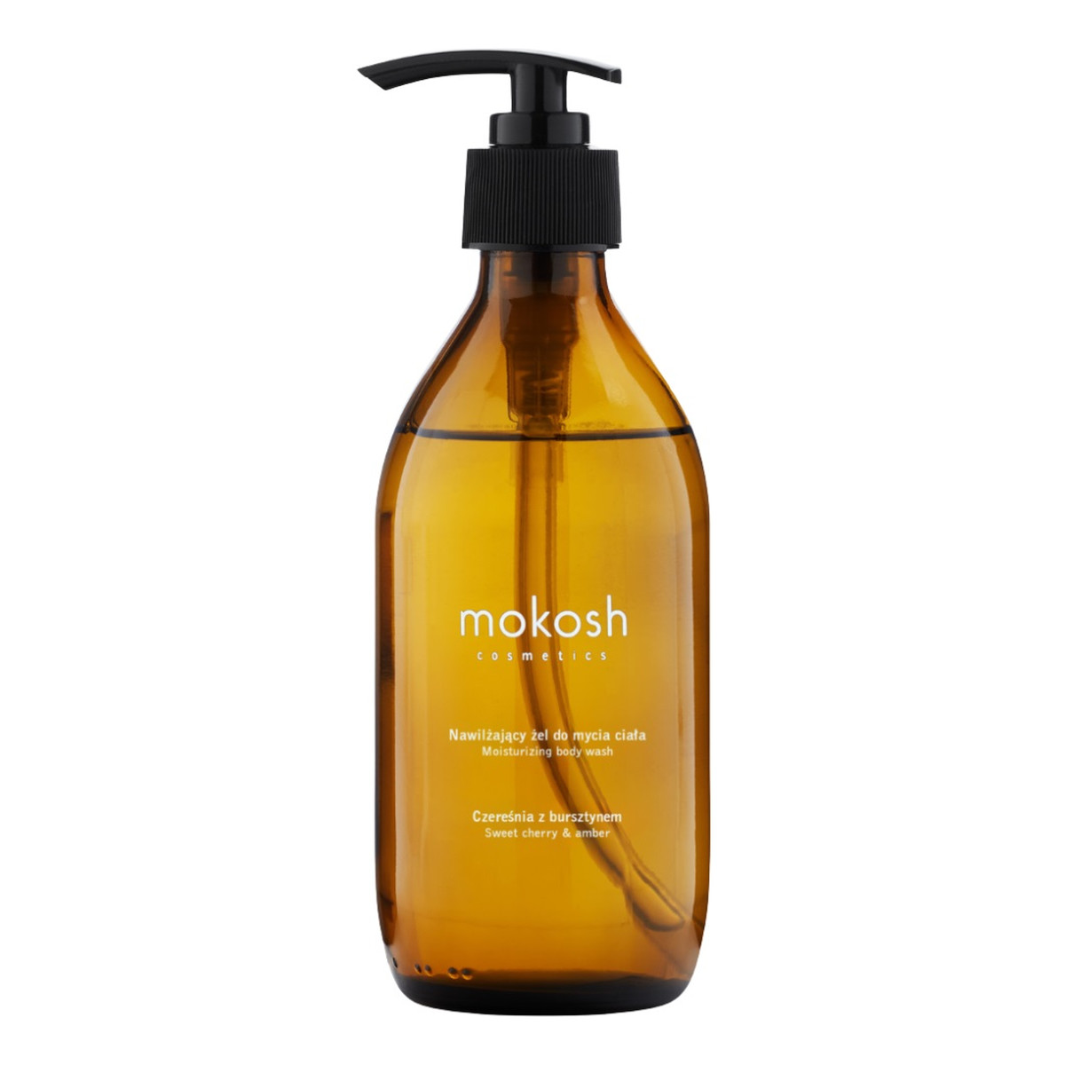Mokosh Nawilżający Żel do mycia ciała czereśnia z bursztynem 300ml