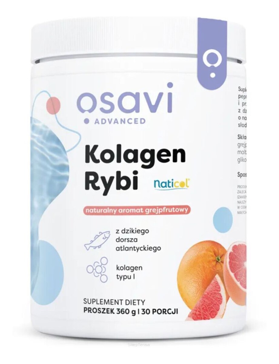 Kolagen Rybi suplement diety Grejpfrut