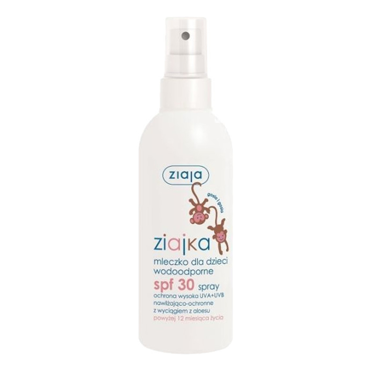 Ziaja Ziajka MLECZKO dla dzieci wodoodporne SPF30 spray 170ml