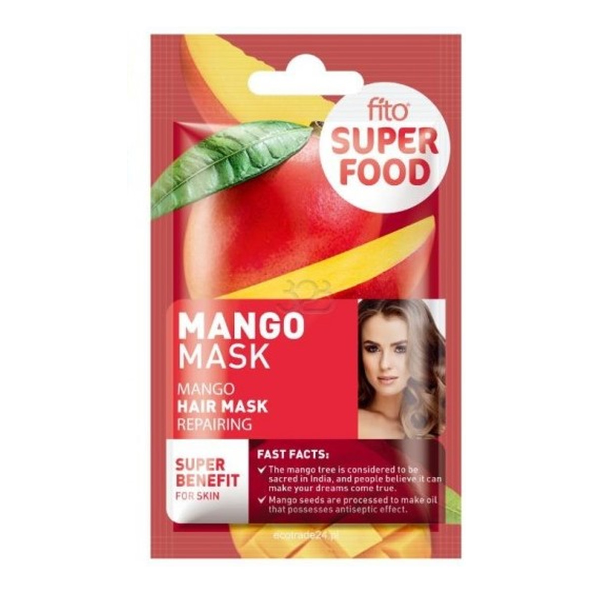 Fito Maska do włosów, regenerująca, Mango 20ml