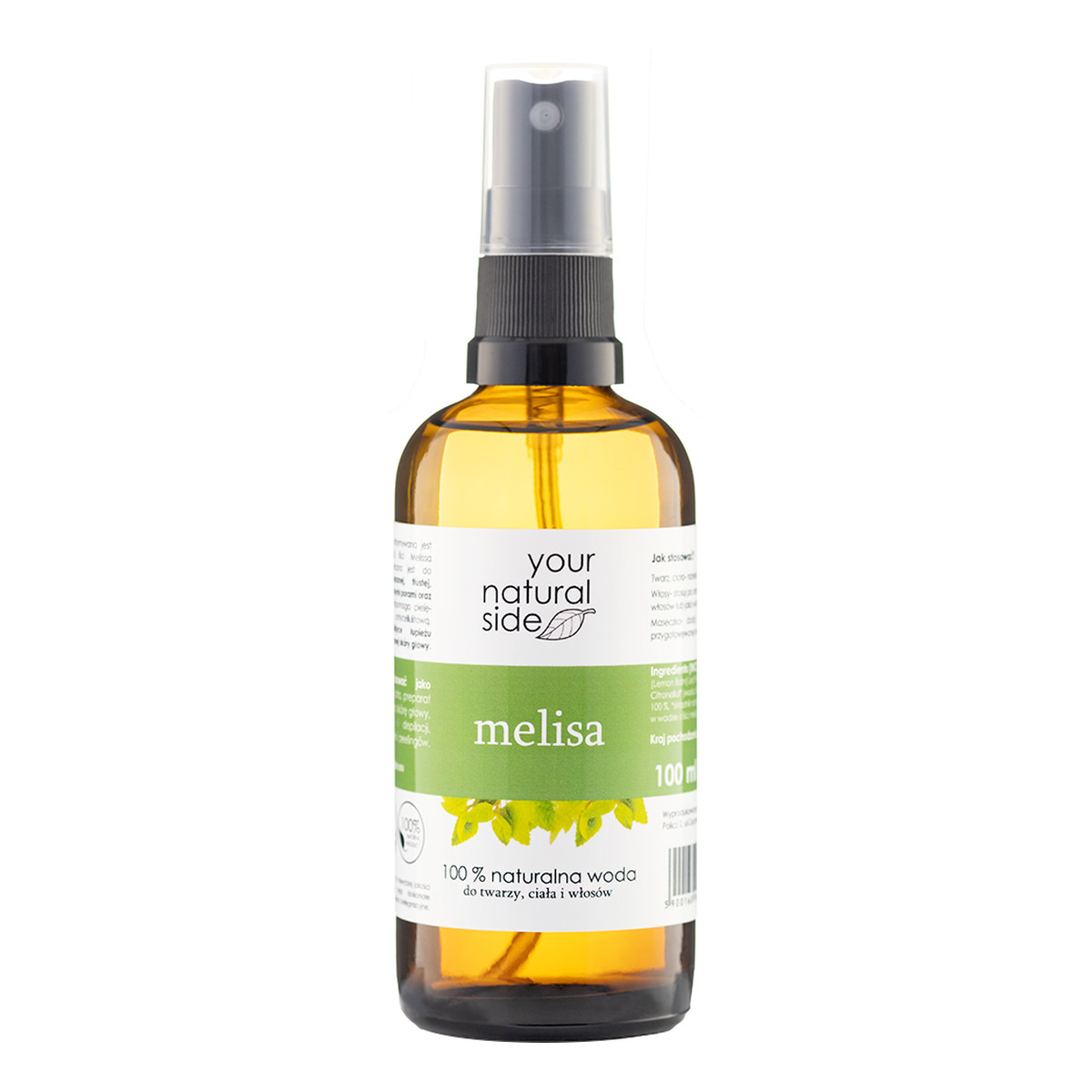 Your Natural Side Hydrolat melisa lekarska 100ml