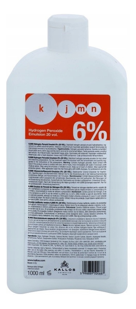 Utleniacz - woda utleniona Peroxid 6%