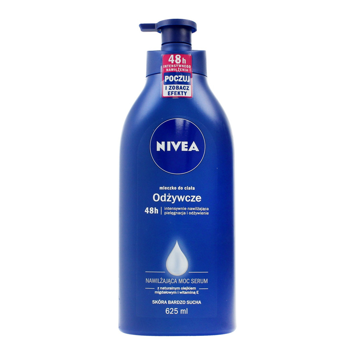 Nivea Body Mleczko do ciała odżywcze pompka 625ml