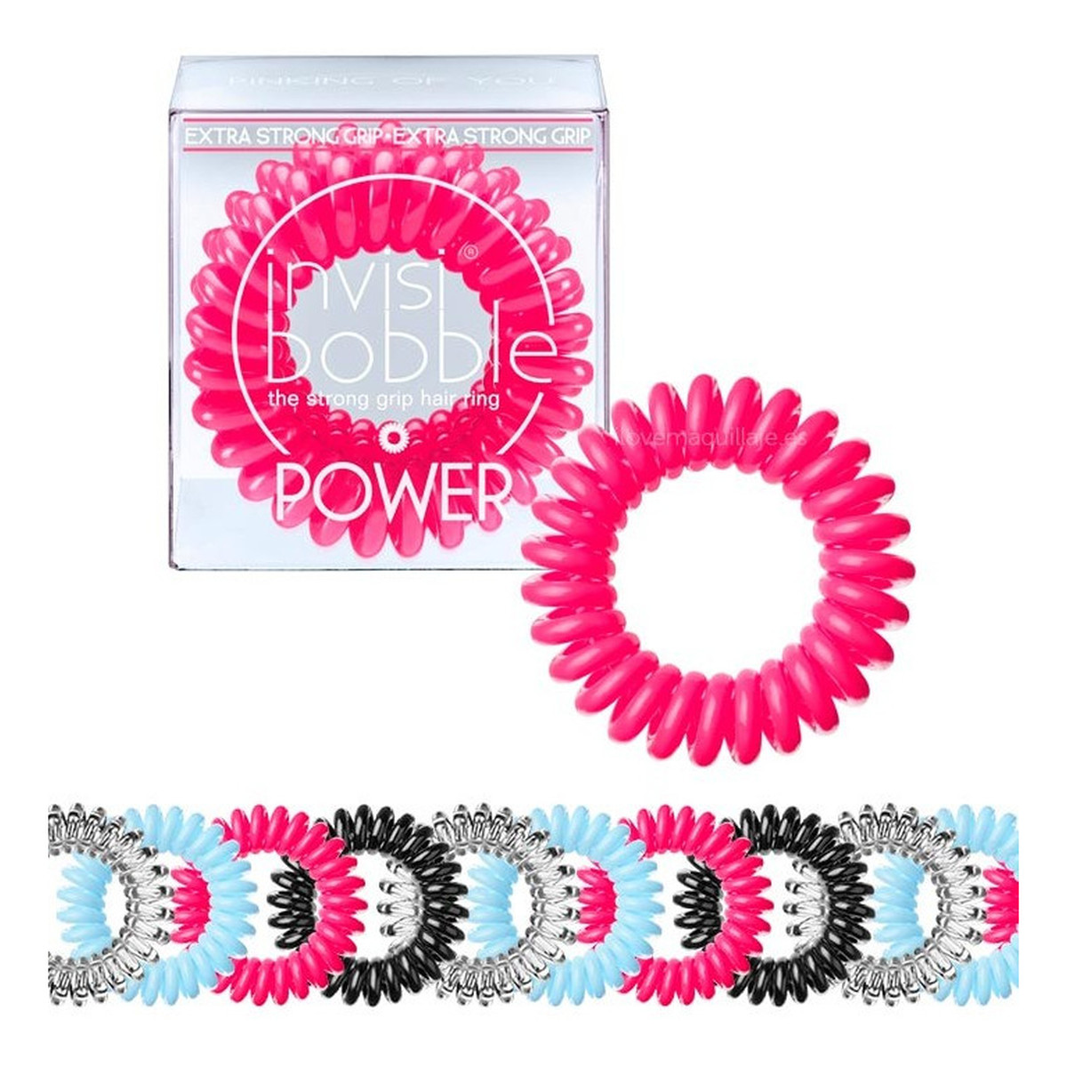 Invisibobble POWER Gumki Do Włosów 3 szt.