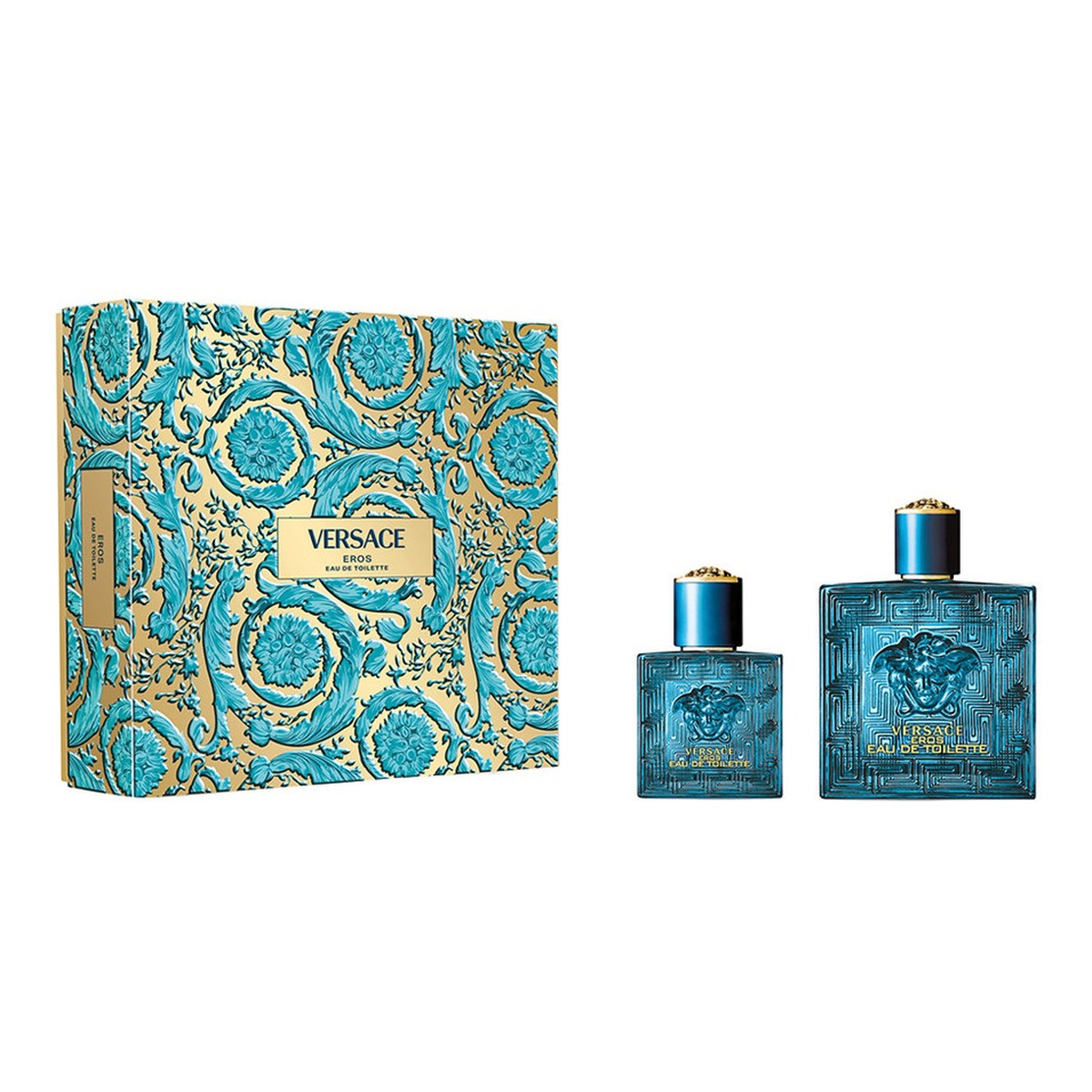 Versace Eros Zestaw woda toaletowa spray 100ml + woda toaletowa spray 30ml