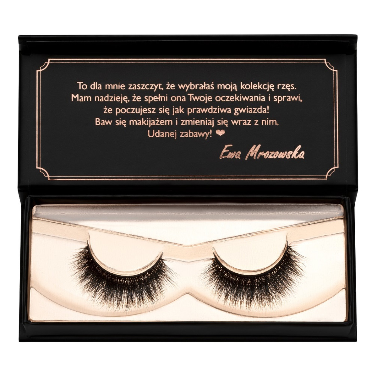 Lash Me Up! False eyelashes sztuczne rzęsy na pasku gold queen 1 para