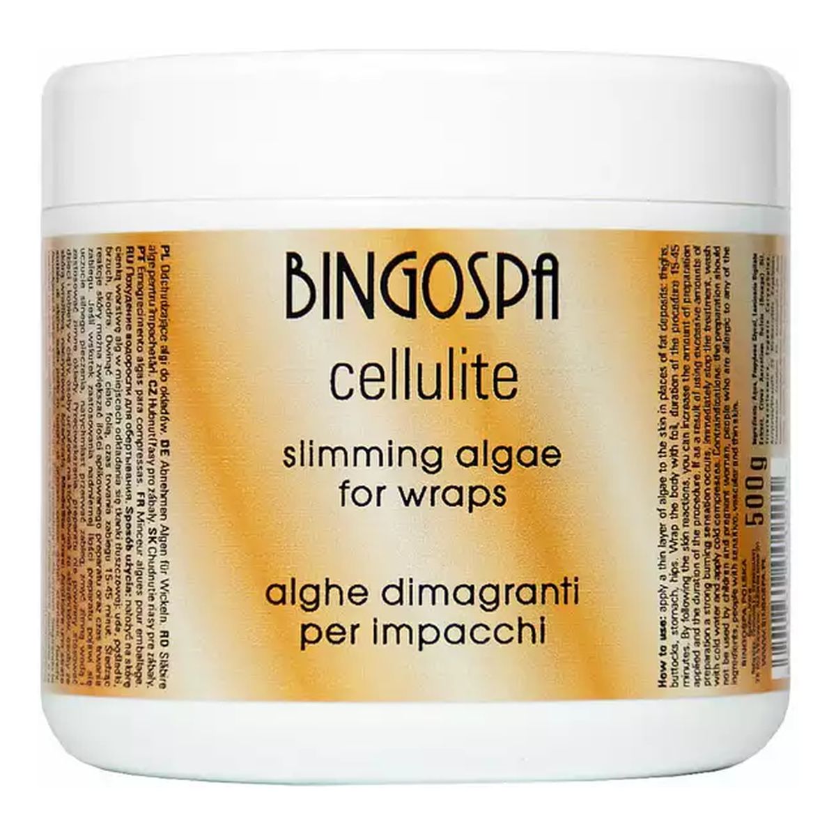 BINGOSPA Fitness Wyszczuplające algi do okładów 500g