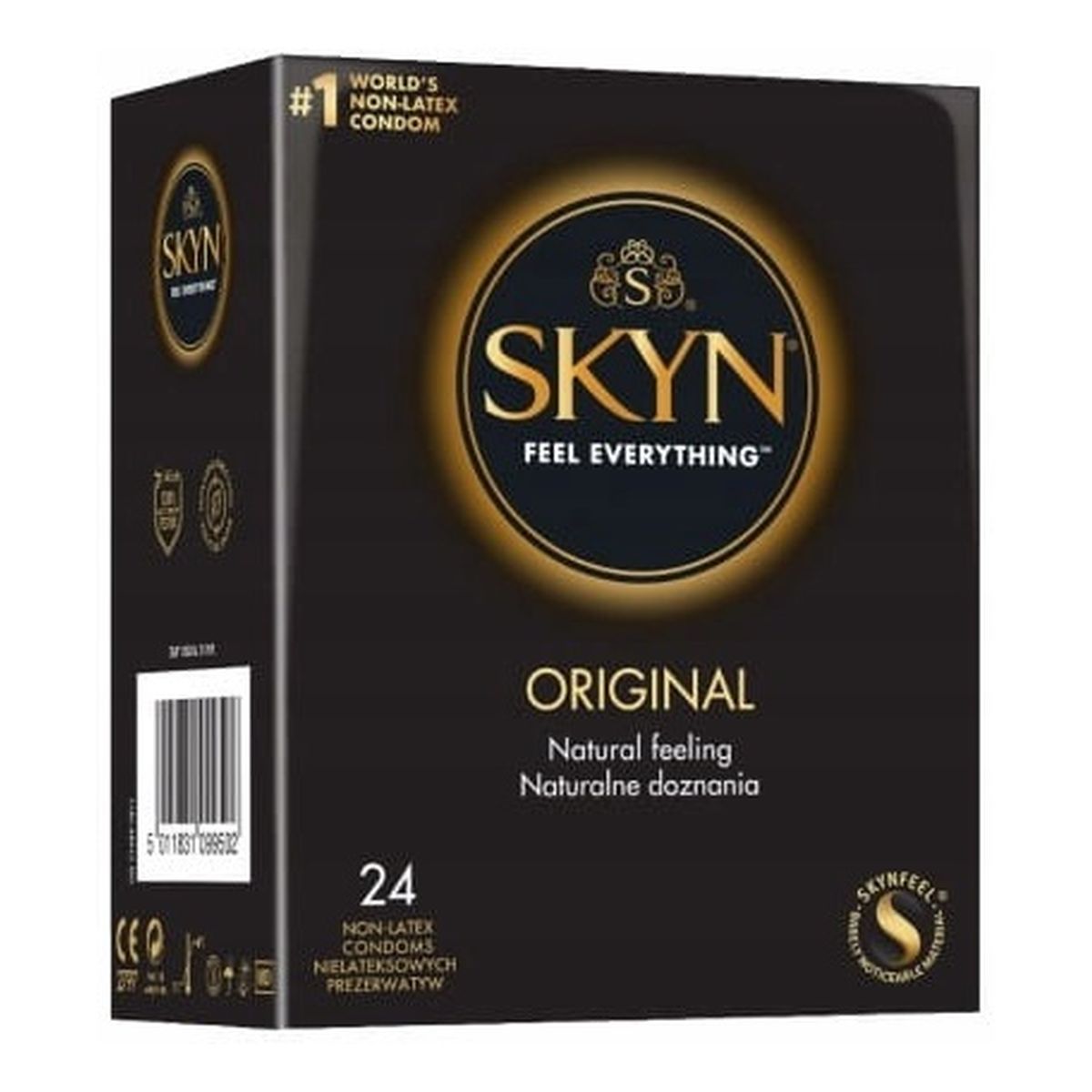 Unimil Skyn original nielateksowe prezerwatywy 24szt.