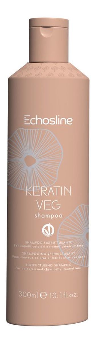 Keratin veg regenerujący szampon do włosów