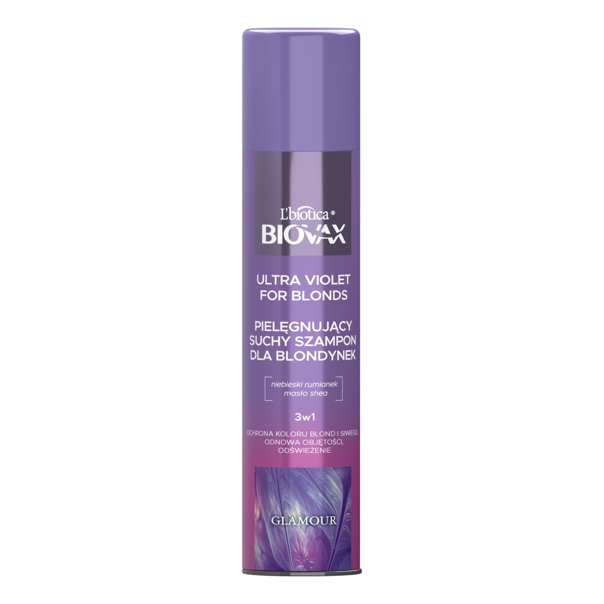 Biovax Ultra violet suchy szampon dla blondynek 200ml