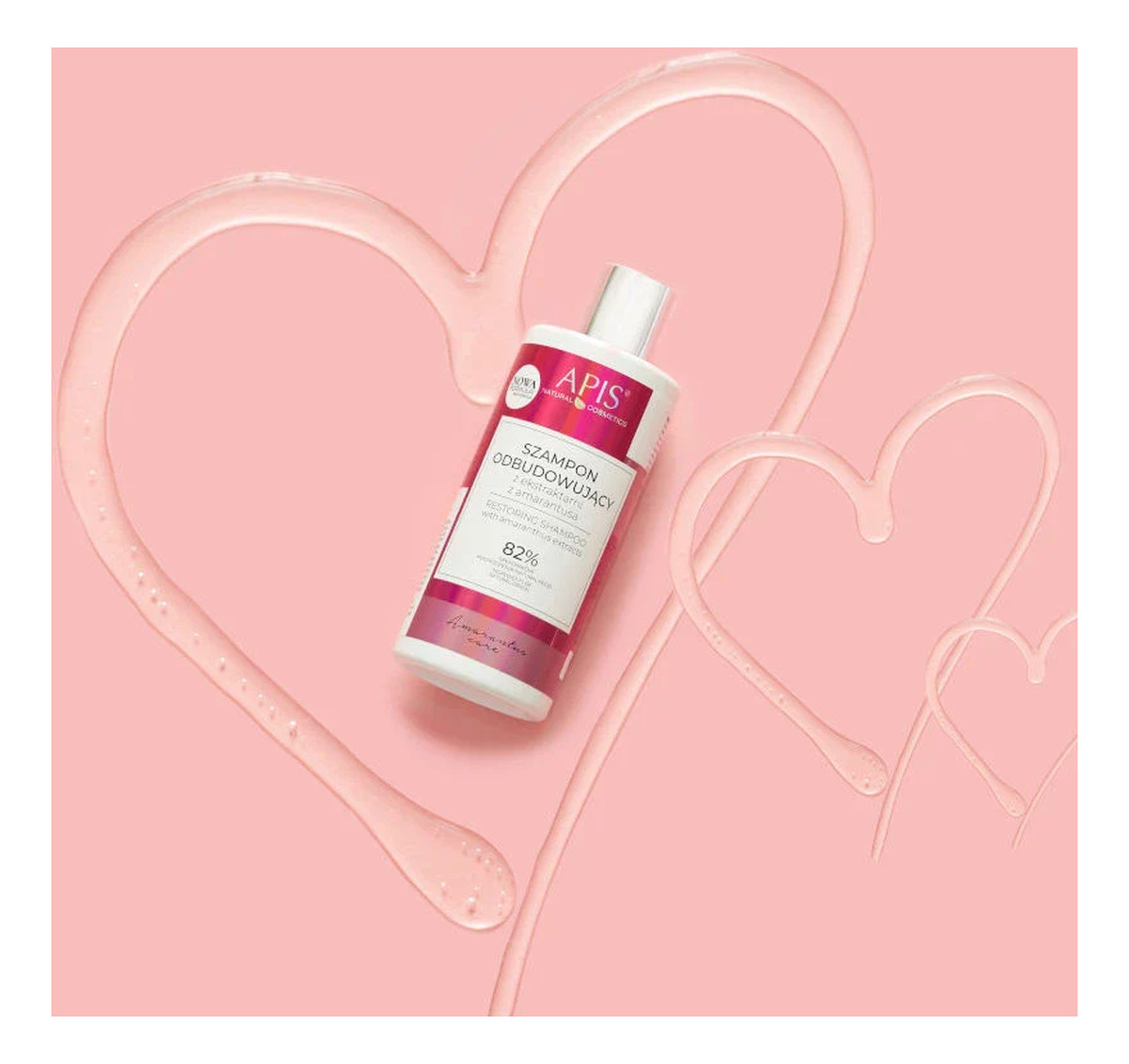 Amarantus Care Szampon odbudowujący z ekstraktami z Amarantusa