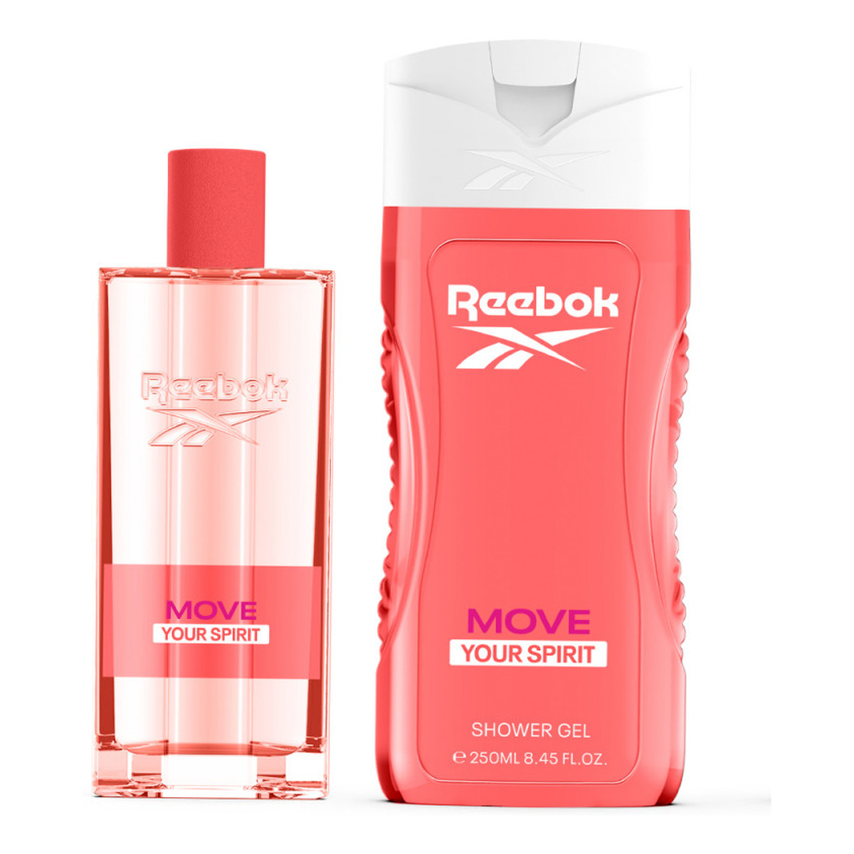 Reebok Move Your Spirit Zestaw prezentowy kosmetyczka woda toaletowa 100ml + żel pod prysznic 250ml