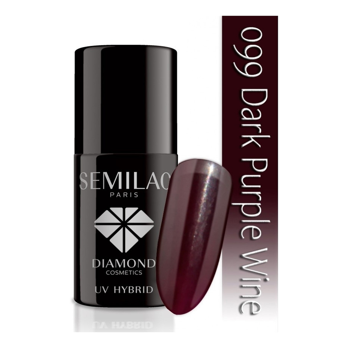 Semilac Allure Lakier Hybrydowy Do Paznokci 7ml