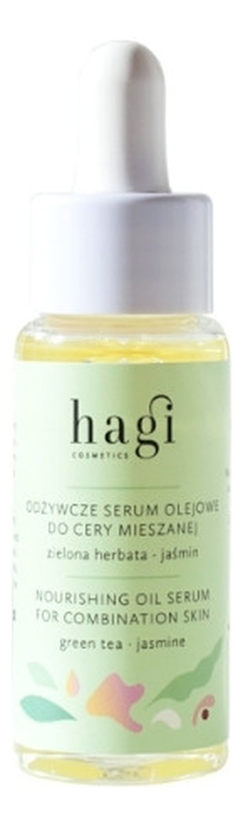 Naturalne odżywcze serum olejowe do twarzy cera mieszana