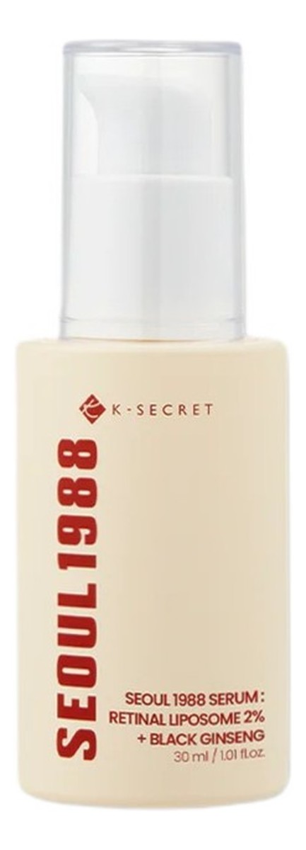Seoul 1988 retinal liposome 2% black ginseng ujędrniające serum do twarzy
