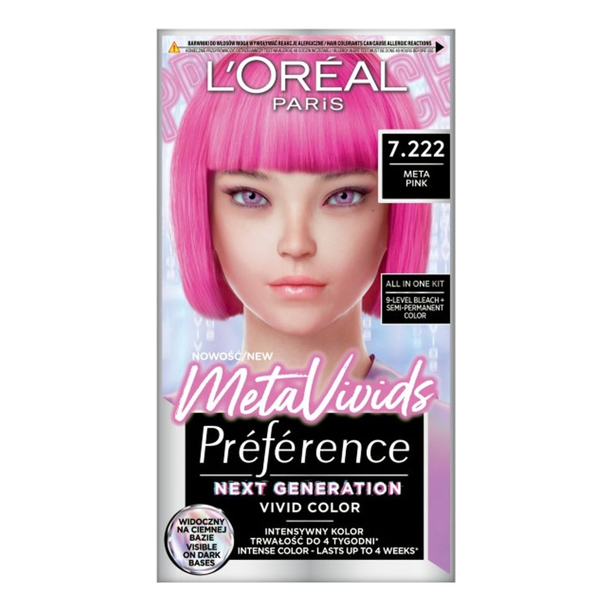 Loreal Preference metavivids farba do włosów