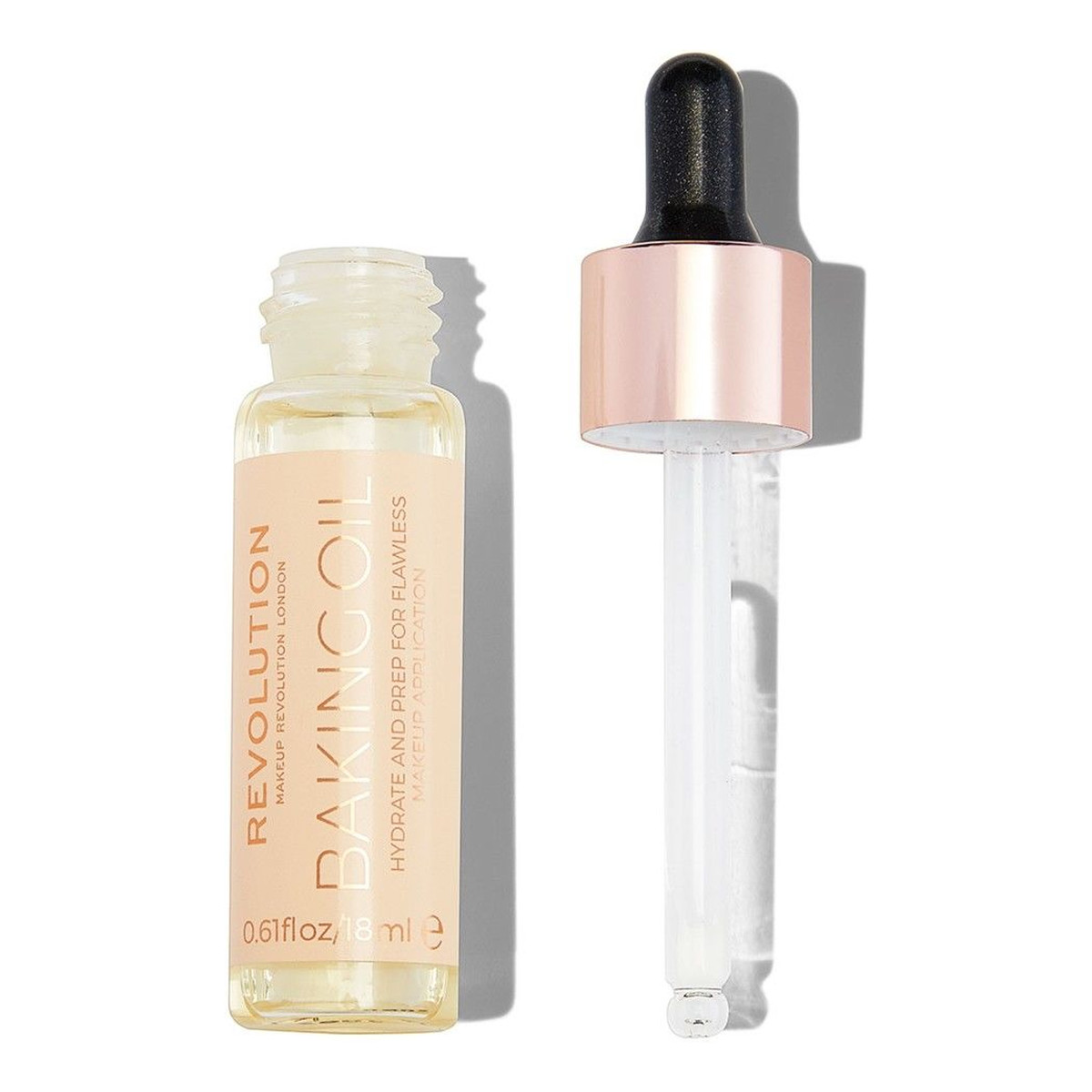 Makeup Revolution Baking Oil Olejowa Baza Pod Makijaż W Płynie 18ml