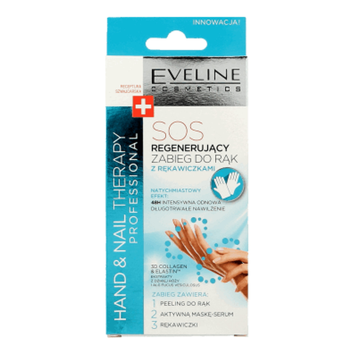 Eveline Hand & Nail Therapy SOS Regenerujący Zabieg Do Rąk Z Rękawiczkami 14ml