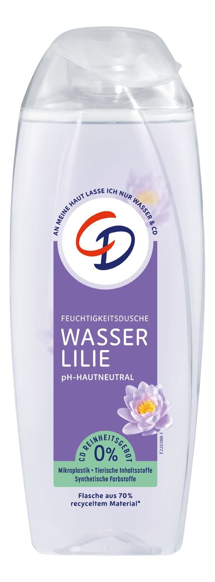 Nawilżający żel pod prysznic Lilia Wodna