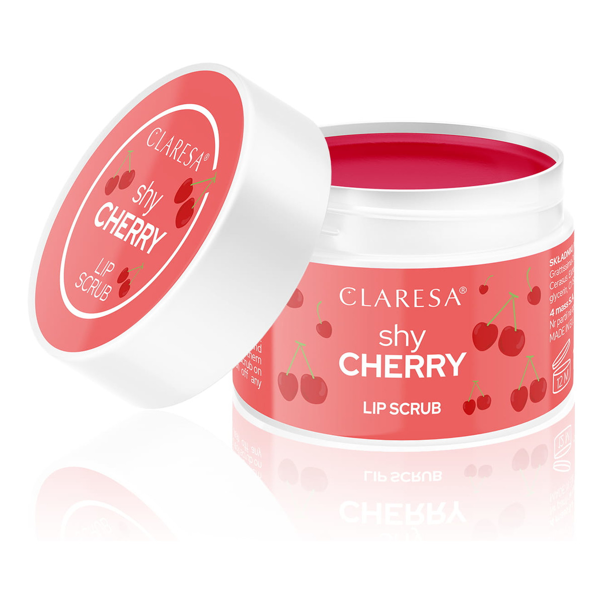 Claresa Peeling do ust Shy Cherry 15g